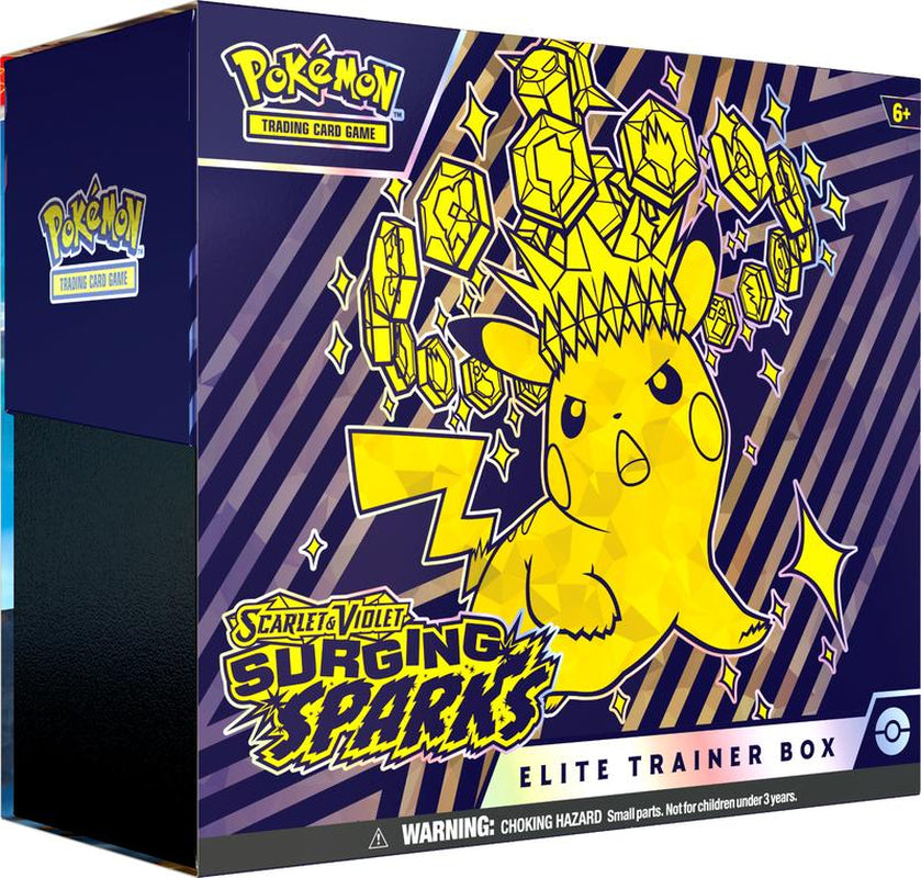 Pokémon Surging Sparks Elite Trainer Box | Sealed • Collector Edition