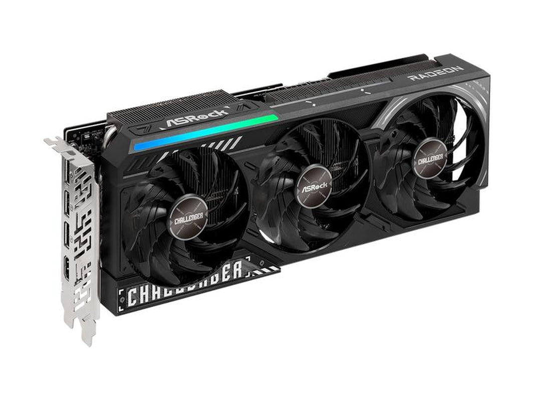 Asrock Challenger Radeon RX 9070 XT 16GB GDDR6 PCI Express 5.0 X16 Graphics Card RX9070XT CL 16G