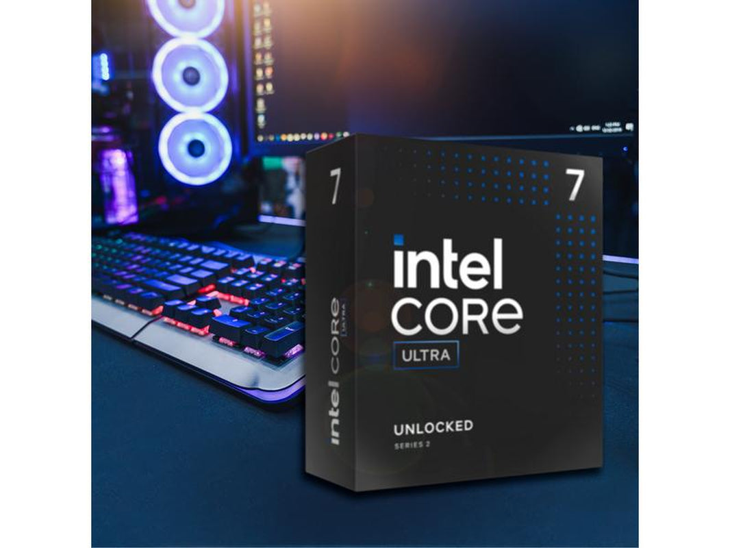 Intel Core Ultra 7 265K - Core Ultra 7 (Series 2) Arrow Lake 20-Core (8P+12E), LGA 1851, 125W Desktop Processor - BX80768265K