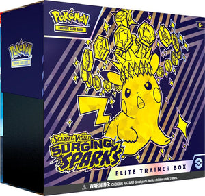 Pokémon Surging Sparks Elite Trainer Box | Sealed • Collector Edition