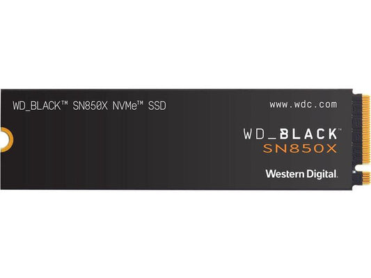 WD_BLACK 2TB SN850X Nvme Internal Gaming SSD Solid State Drive - Gen4 Pcie, M.2 2280, up to 7,300 Mb/S - WDS200T2X0E